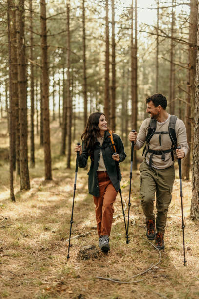 istock Couple hike and enjoy 2186278897