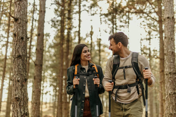 istock Couple hike and enjoy 2186279907