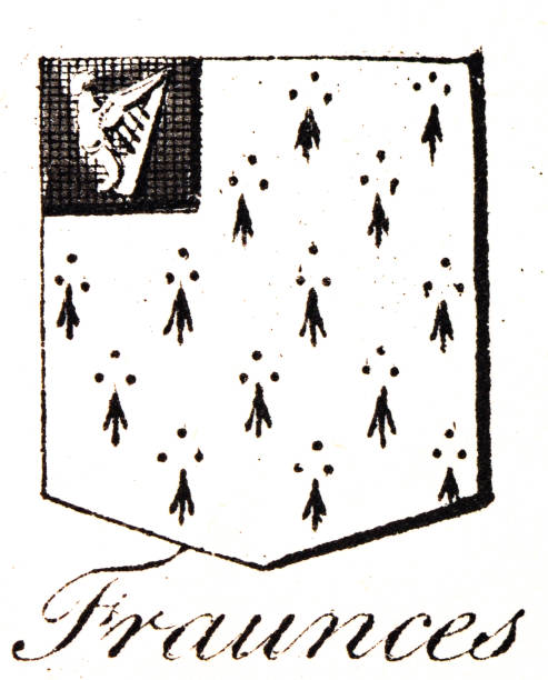 istock Heraldry, coat of arms elements and families: Fraunces 2186307267