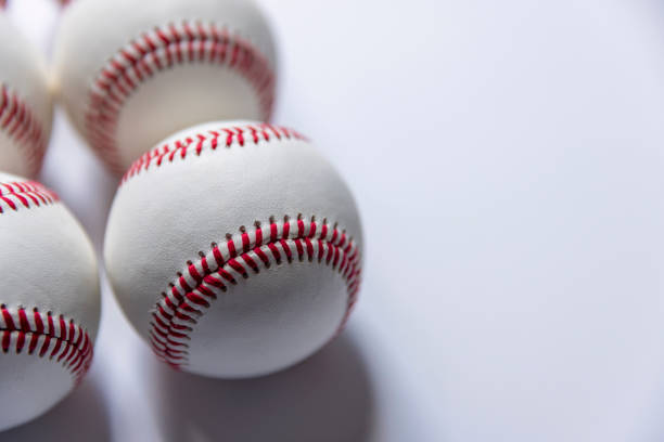 baseball team sport equipment white ball