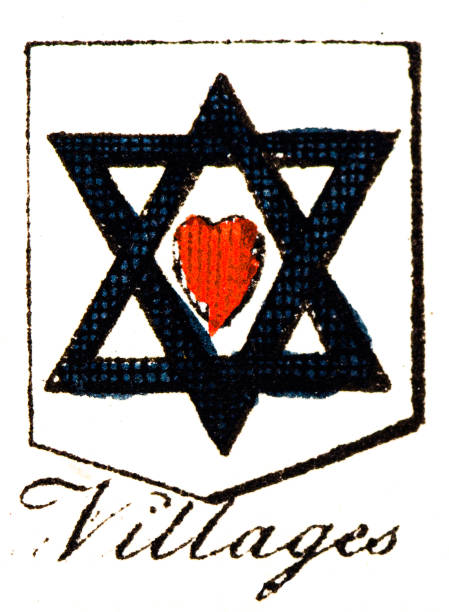 Heraldry, coat of arms elements and families: Villages