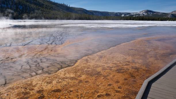 Grand Prismatic Ring, Yellowstone National Park