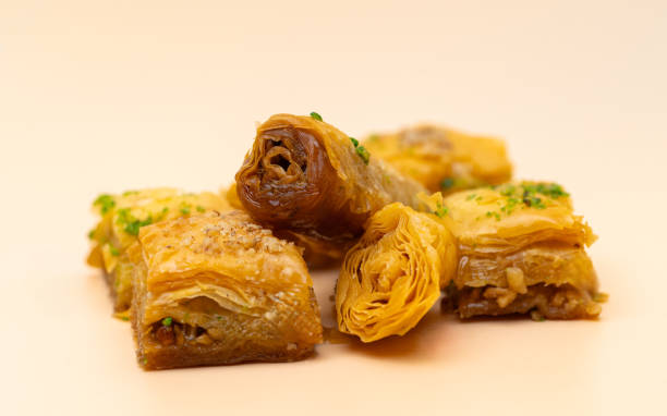 istock sweet baklava with honey 2186330529