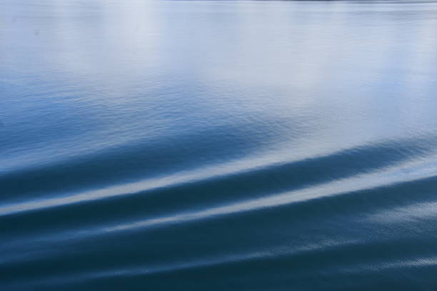 istock Calm ocean with a few ripples and mist 2186331851