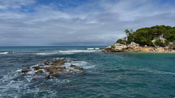 istock coastline of Labadee Haiti 2186332008