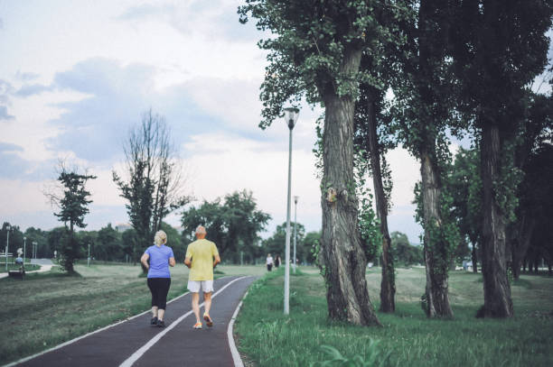 istock Morning Jog in the Park 2186332175