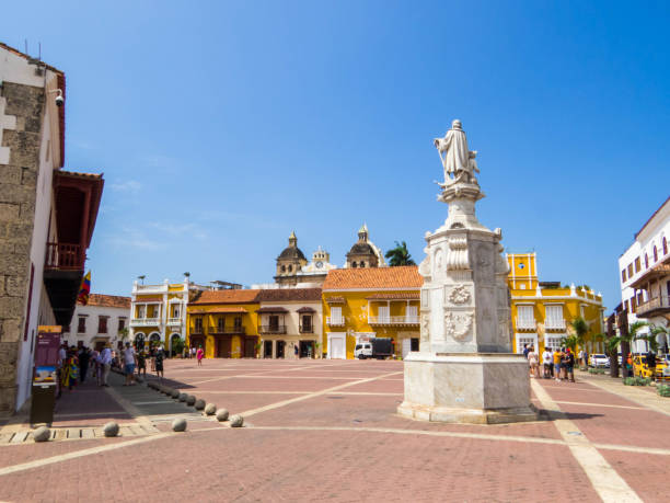 istock Plaza de la Aduana, Cartagena 2186333158