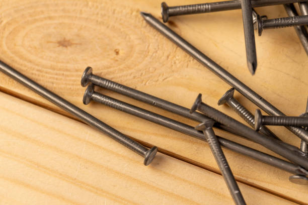 istock nails made of steel for working with wooden objects 2186335781
