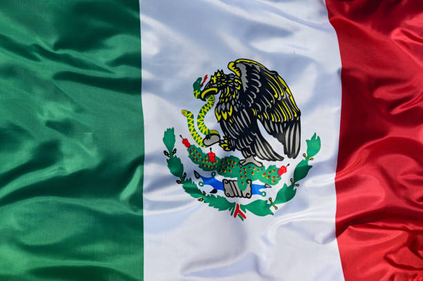 istock national flag of Mexico 2186339167