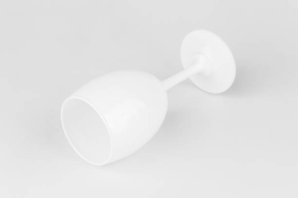 istock color white Wine glass mockup isolated on white background 2186350773