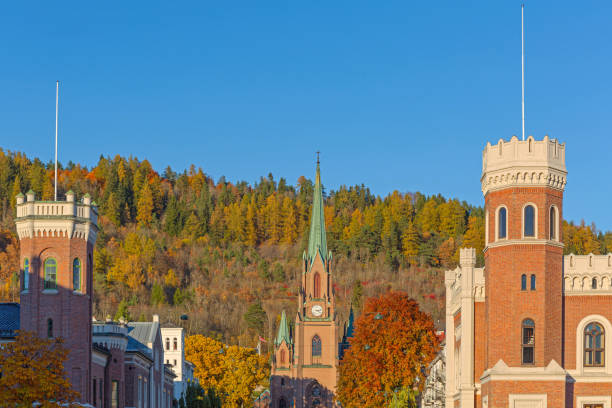 istock Drammen Norway Sunny Autumn 2186355859