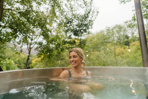istock Hot tub retreat 2186355901