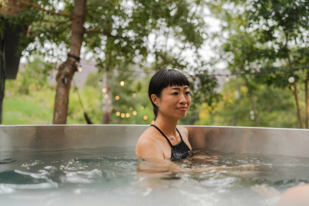istock Hot tub retreat 2186355999