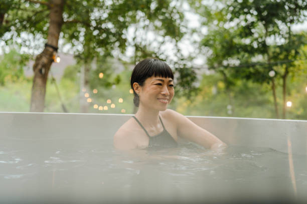 istock Hot tub retreat 2186356000