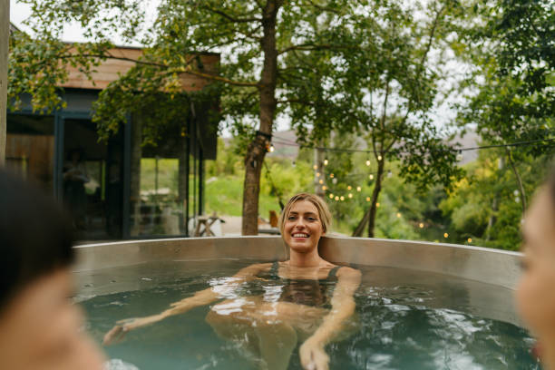 istock Hot tub retreat 2186356140