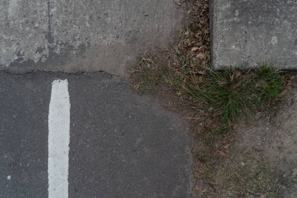 istock Asphalt Road with Painted Lines in Ezeiza. 2186365995
