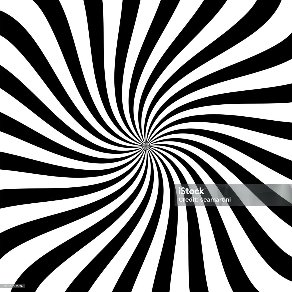 Clean Hypnotic Pattern Psychedelic Hypnotic Spiral Pattern Swirl Hypnosis Stock Illustration ...