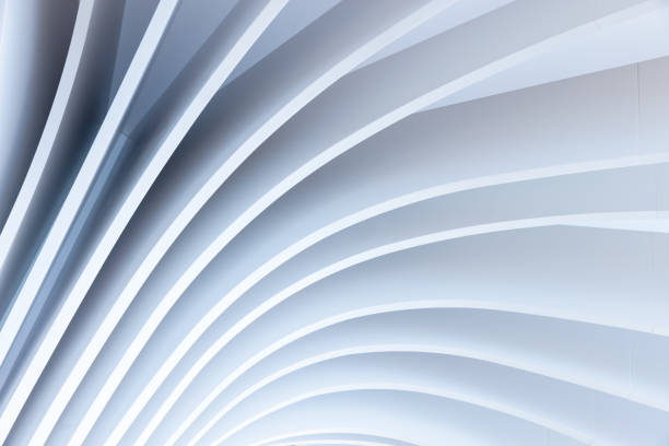 istock Abstract geometric architecture background photo 2186399045