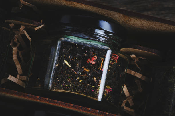 wooden box container