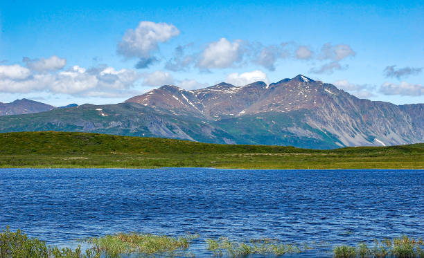 istock Mountain View in Alaska along a shoreline 2186403962