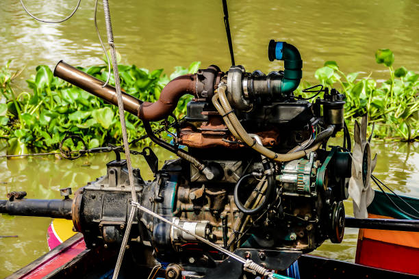 Free picture: boat, engine, mechanism, mechanization, equipment ...