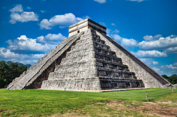 istock Pyramid of Kukulcan,El Castillo,Chichen Itza,Yucatan,Mexico 2186420813