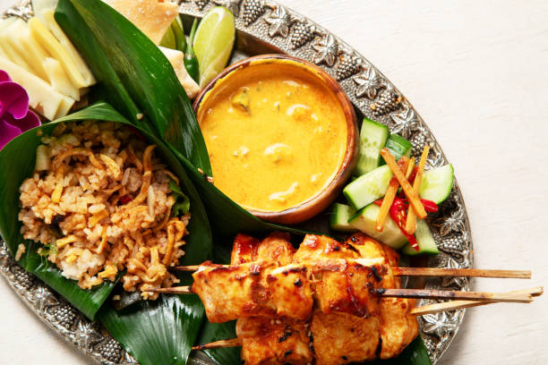 istock A plate of Indonesian cuisine satay. 2186426517