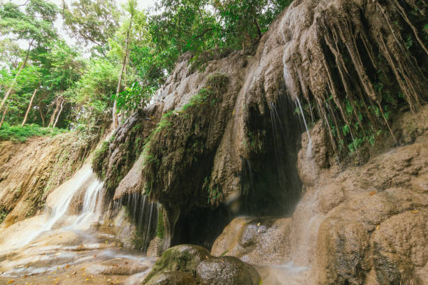 istock Saiyoknoi waterfall in Thailand 2186426841