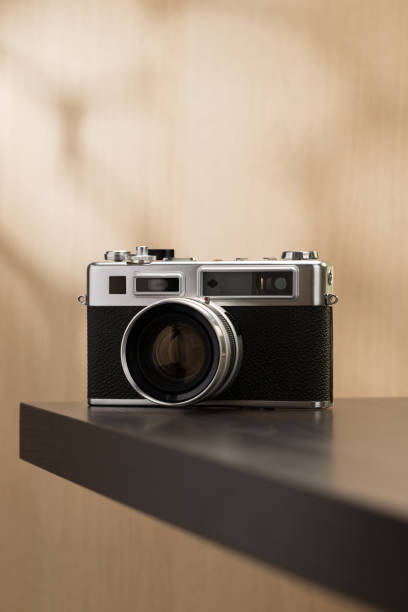 istock A vintage film camera sits elegantly on a table, showcasing timeless craftsmanship. 2186428203
