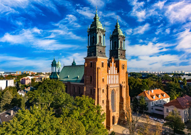 istock Cathedral in Poznan, Poland 2186458662