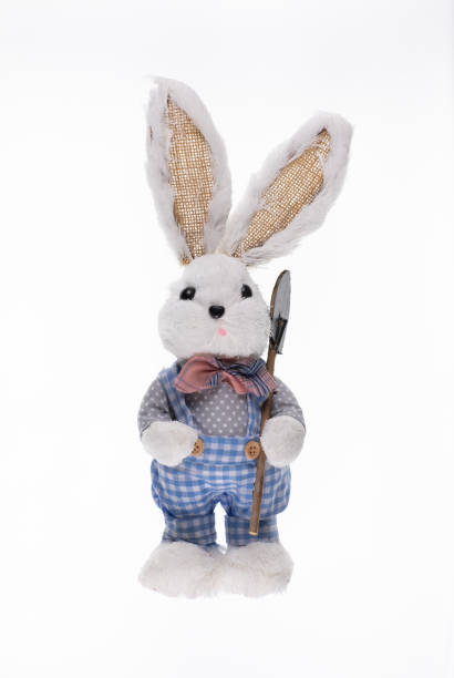 istock toy straw rabbit isolated on white background 2186460959