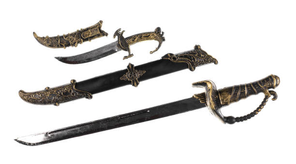 istock ancient sea saber isolated on white background 2186461311