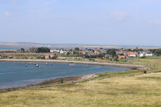 istock View across Holy Island, Northumberland 2186461991