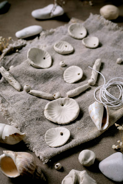 istock handcrafted beads from raw porcelain 2186462030