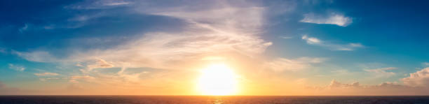 istock Dramatic Colorful Sunrise Sky over North Atlantic Ocean. Cloudscape Nature Background 2186480370