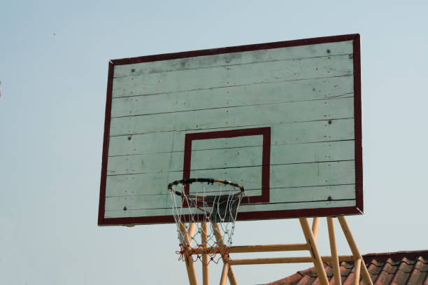 istock Basketball hoop in park,Sport concept. 2186481192