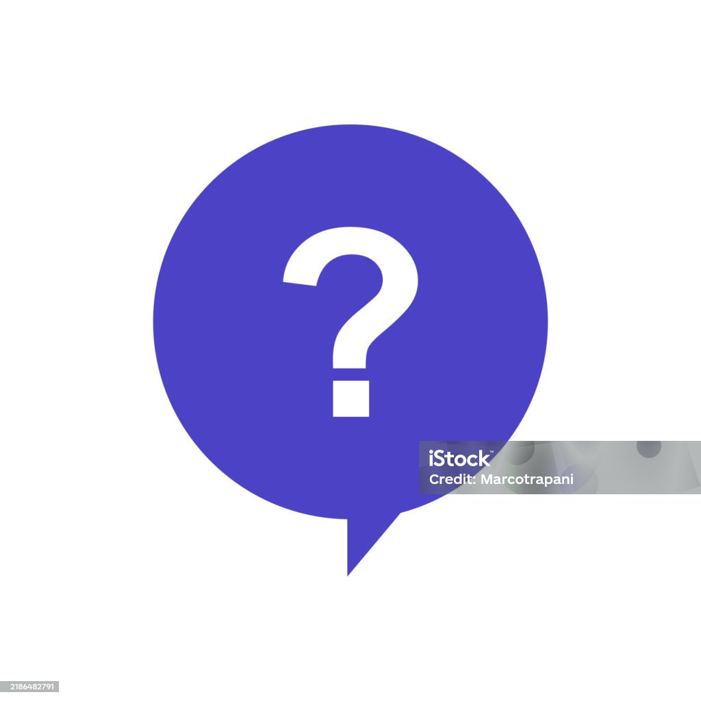 Question Bubble Stock Illustration - Download Image Now - Asking ...