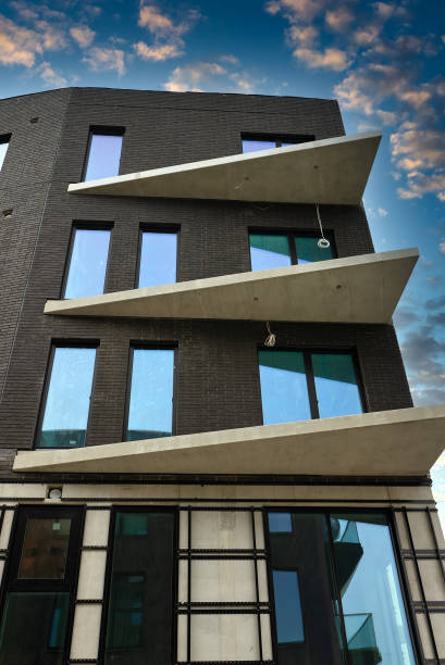 istock Modern Residential Building Under Construction with Contemporary Design. 2186483765