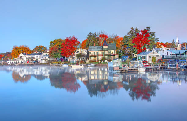 istock Autumn on Lake Winnipesaukee in Wolfeboro 2186494258