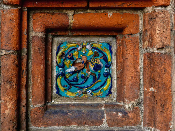Background of Iznik tiles Texture