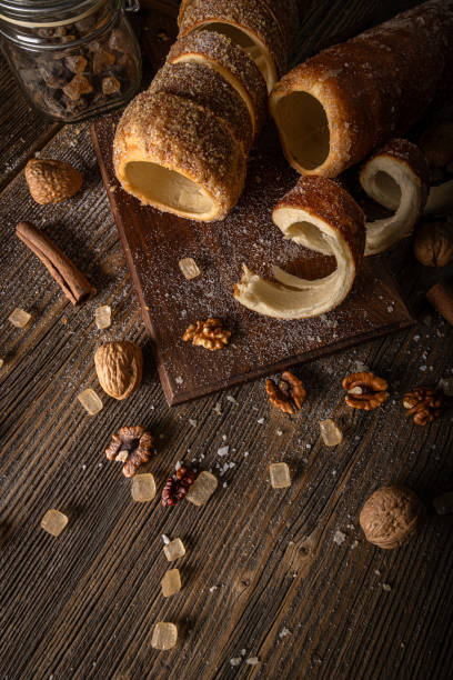 istock Still life of traditional chimney cake 2186504405