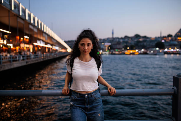 istock Beautiful woman in Istanbul 2186506284