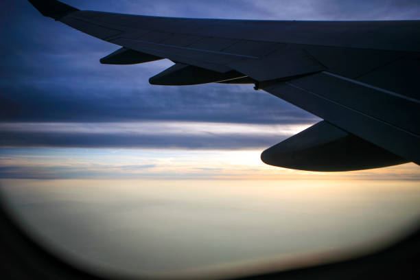 journey landscape in the flight