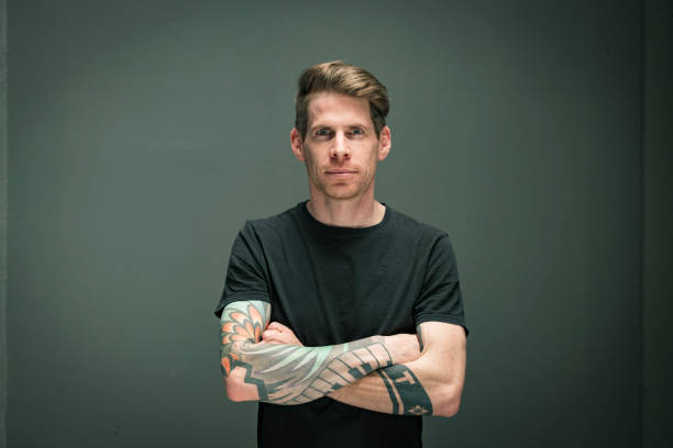 istock tattooed man portrait 2186508003