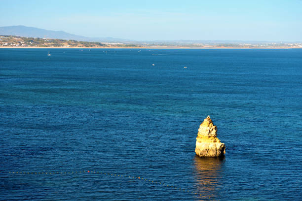 Ponta da Piedade, geological landscape route Lagos Algarve Portugal