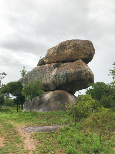 istock Natural balancing rocks in Epworth Zimbabwe 2186512178