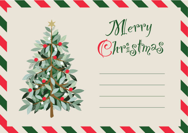 Illustration and design idea for Christmas card