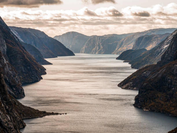 istock Aerial view of Lysefjord, Norway 2186524097