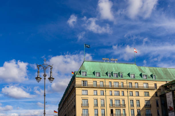 Berlin, Germany - September 14, 2024: Hotel Adlon Kempinski in Berlin, Germany.