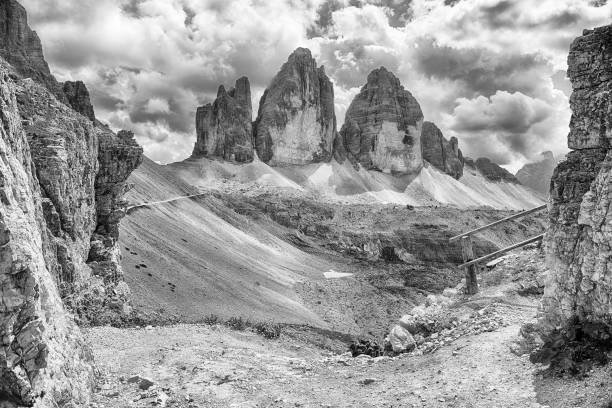 istock The iconic Tre Cime di Lavaredo mountains, Dolomites, Italy 2186533606